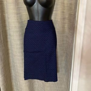 Navy blue skirt